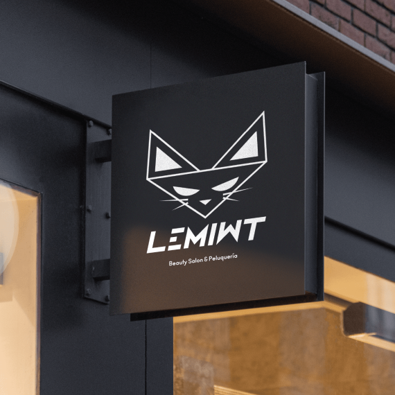 Lemiwt hairdressing salon's sign